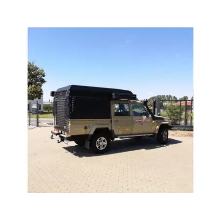 Canopy Camper Toyota Land Cruiser 79 cabine double en noir